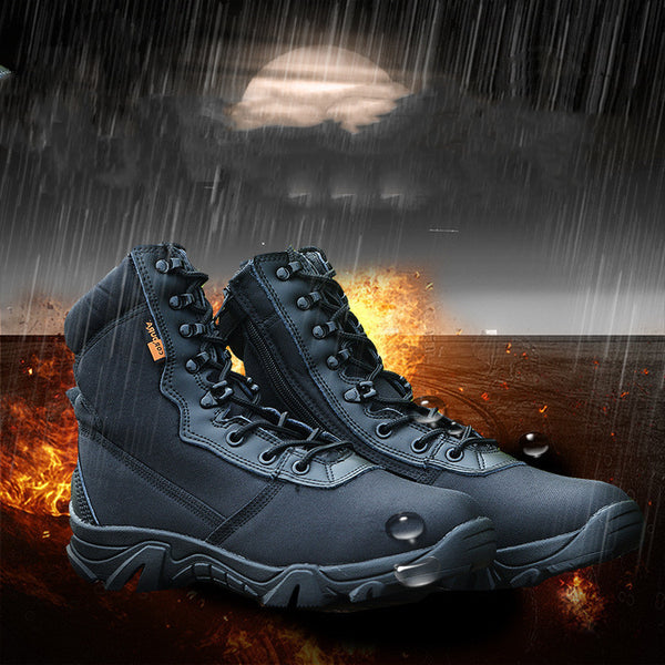 Botas Militares Altas para Hombre Transpirables