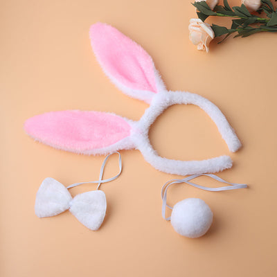 Diadema de Orejas de Conejo Blanco - Image 28