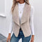 Chaleco de Plush Elegante para Mujer - Versátil y Coordinable