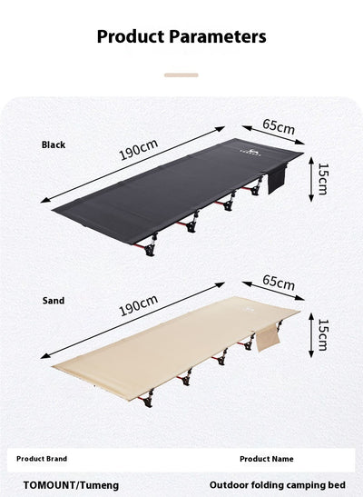 Cama Plegable de Aluminio Ultraligera para Camping y Descanso - Image 8