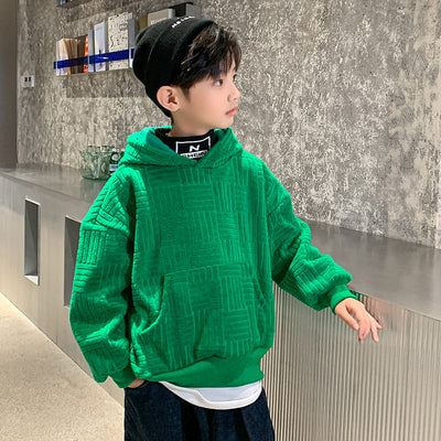 Sudadera con Capucha de Polar para Niños - Diseño Versátil y Moderno - Image 3