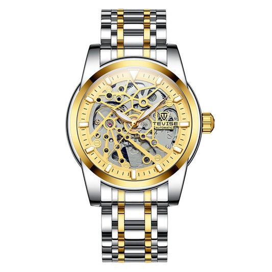 Reloj de Acero Inoxidable con Esfera Luminosa