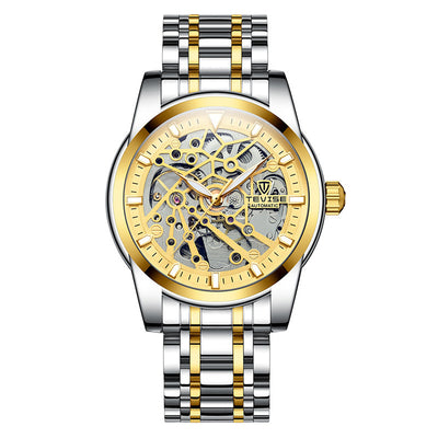 Reloj de Acero Inoxidable con Esfera Luminosa