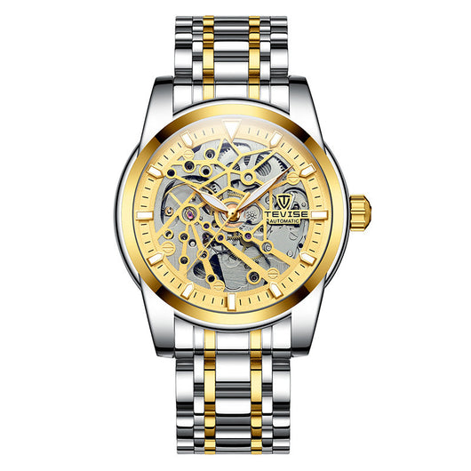 Reloj de Acero Inoxidable con Esfera Luminosa