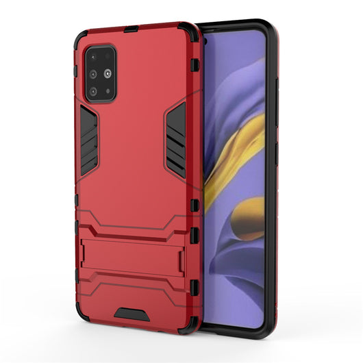 Funda Protectora 2 en 1 con Soporte para Samsung Galaxy A51 - Resistencia Anticalda - Image 2
