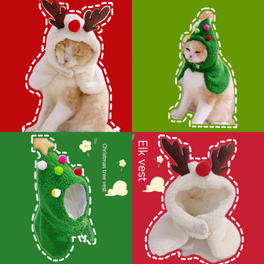 Adornos Navideños para Gatos con Diseño de Astas - Colección Año Nuevo - Image 2