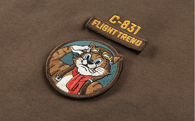 Camiseta Manga Corta Bordada para Hombre - Image 5