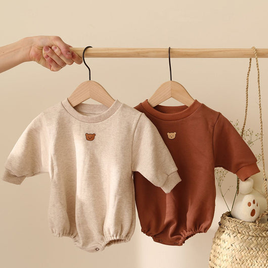 Body de Algodón Puro para Bebé - Diseño Liso y Versátil - Image 17