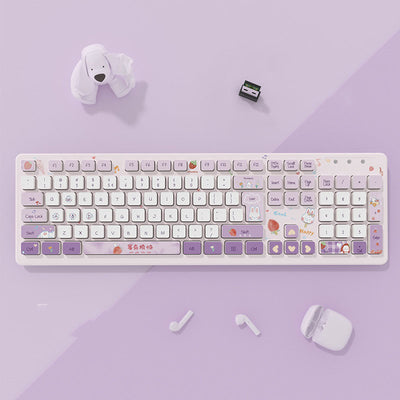 Teclado Inalámbrico Ergonómico para Computadora - Image 3