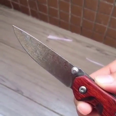 Cuchillo de Bolsillo Compacto para Aventuras al Aire Libre - Image 14