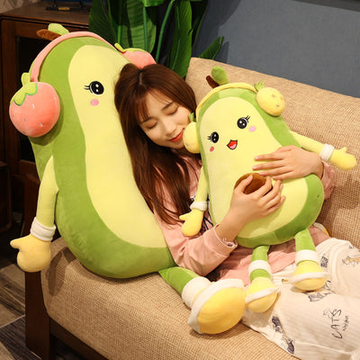 Almohada Peluche Aguacate Viral - Juguete Suave para Dormir y Regalos - Image 2
