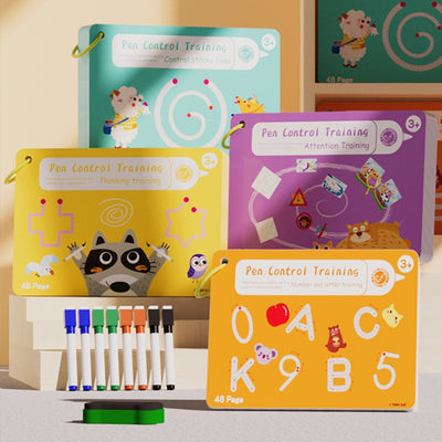 Tarjetas de Práctica para Control de Escritura - Educación Inicial Borrable