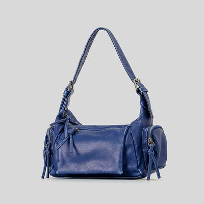 Bolso Mensajero Y2K Punk con Detalles Desgastados - Estilo Francés - Image 14