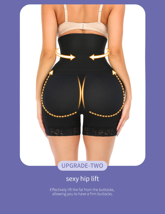 Pantalones de Compresión Abdominal con Cierre de Hebilla para Talla Grande - Image 24