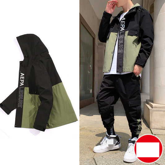 Conjunto Deportivo Coreano de Dos Piezas para Trabajo y Ocio