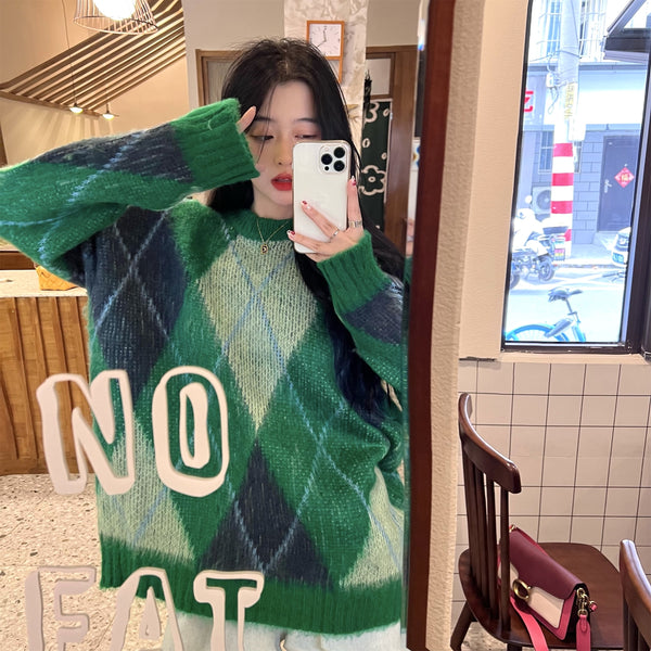 Blusa Coreana Suelta y Relajada con Diseño Premium