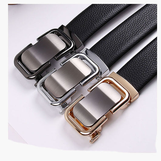 Cinturón de Cuero Genuino para Hombre - Estilo Casual Premium - Image 9