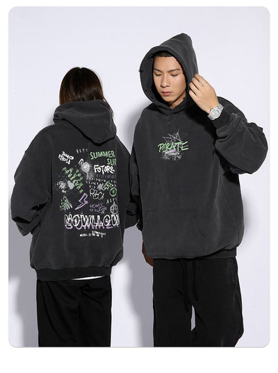 Suéter Vintage Desgastado Unisex Street Wash - Image 2
