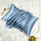Par de Fundas de Almohada de Seda Premium Color Sólido