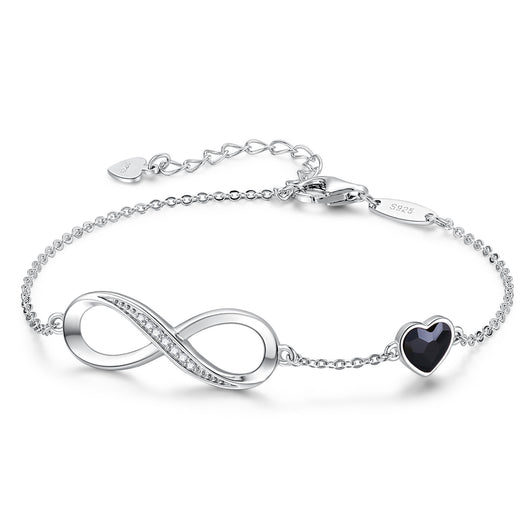 Pulsera de Plata Esterlina para Mujer - Amor Eterno Minimalista - Image 18
