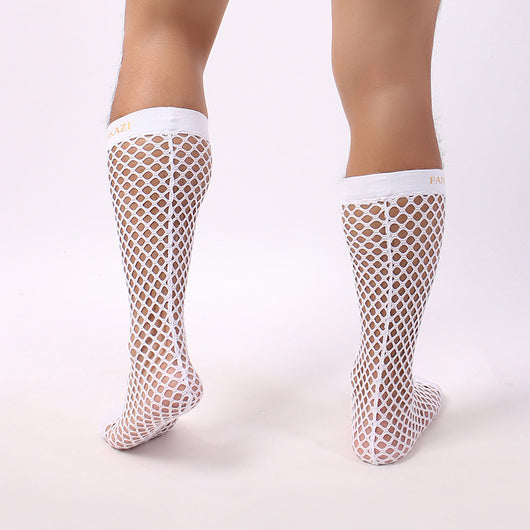 Calcetines de Malla Hueca para Hombre - Diseño Fishnet Japonés - Image 10