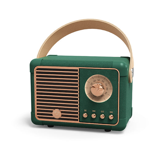 Parlante Portátil Retro con Bluetooth y Bajos Potentes - Image 6