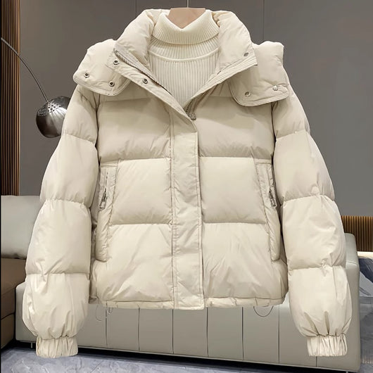 Chaqueta Casual de Algodón para Mujer - Estilo Versátil - Image 3