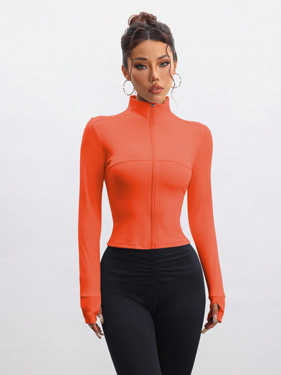 Chaqueta Deportiva Protectora Solar Transpirable con Cierre - Image 9