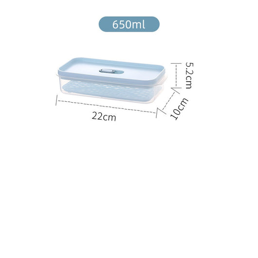 Contenedor Antibacterial para Refrigerador con Drenaje - Frutas y Alimentos Frescos - Image 7