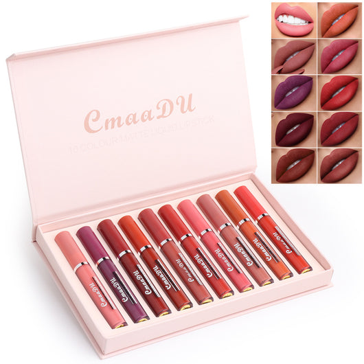 Labial Mate Impermeable de Larga Duración con Fórmula Antiadherente - Image 11