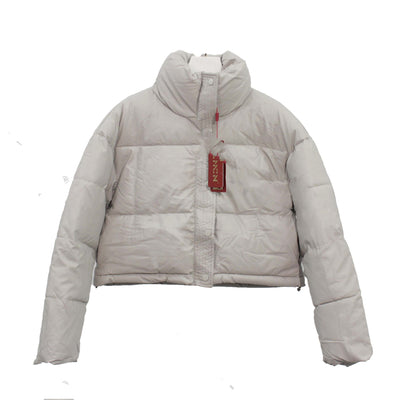 Chaqueta Acolchada Mujer Cuello Alto Corta Premium - Image 4