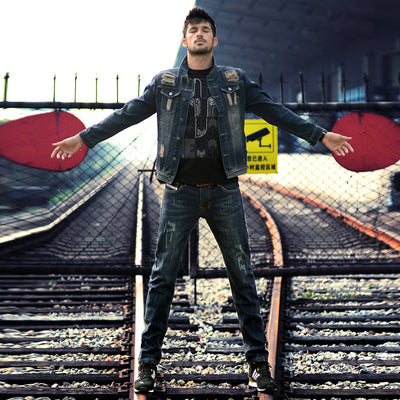 Clip para Cintura Slim Denim para Hombre - Image 9