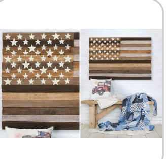 Arte de Pared Bandera Nacional en Madera - Decoración Artesanal - Image 4