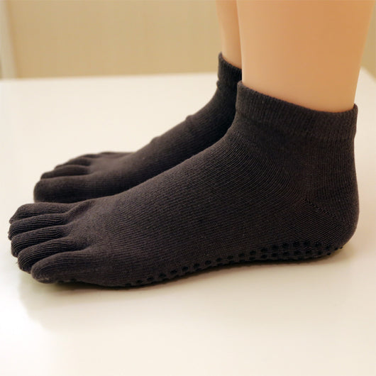 Calcetines Deportivos de Algodón con Dedos Separados Antideslizantes - Image 18