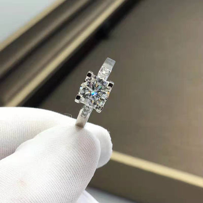 Anillo para Mujer con Moissanita D Color VVS - Image 2