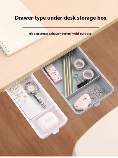 Cajón Organizador Adhesivo Oculto para Bajo Escritorio - Image 23