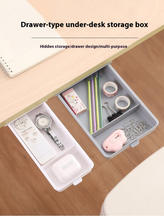 Cajón Organizador Adhesivo Oculto para Bajo Escritorio - Image 23