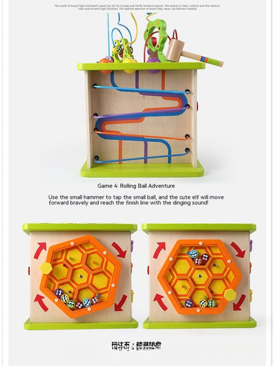 Caja de Tesoro Educativa con Cuentas para Enhebrar - Juego Granja Feliz - Image 18