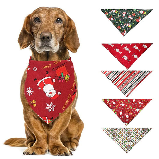 Pañuelo Triangular para Perros con Estampado Navideño - Image 14