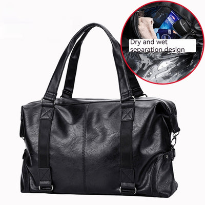 Bolsa de Viaje Unisex de Gran Capacidad con Compartimento Húmedo/Seco - Image 6