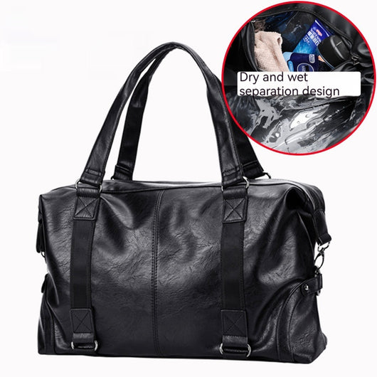 Bolsa de Viaje Unisex de Gran Capacidad con Compartimento Húmedo/Seco - Image 6