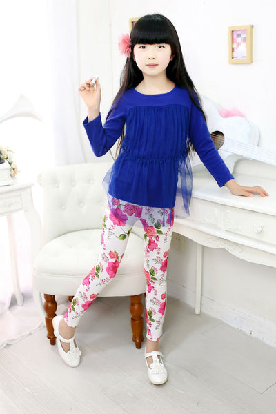 Leggings Infantiles Milk Silk Ajustados - Pantalones de 9/10 para Niños y Niñas - Image 3