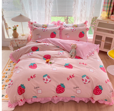 Funda Nórdica Infantil 100% Algodón con Diseño de Princesas para Dormitorio - Image 10