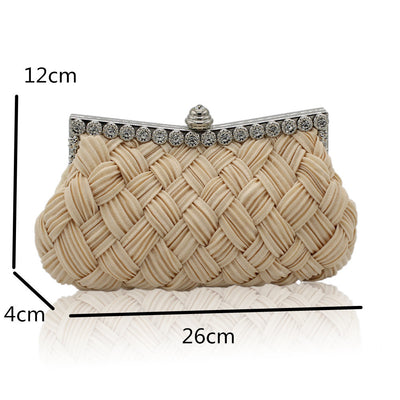 Bolso de Mano Nupcial Diamond - Clutch Elegante para Eventos - Image 11