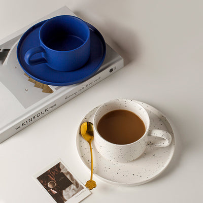 Taza de Café de Cerámica con Tapa y Cuchara - Image 5