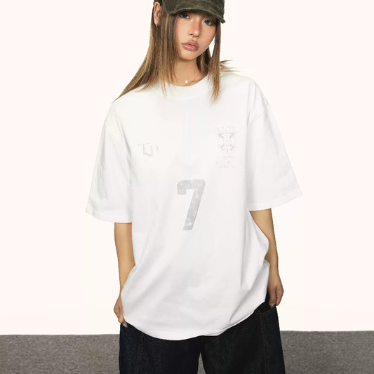 Camiseta Suelta Deportiva para Mujer - Estilo Trendy Ins - Image 2
