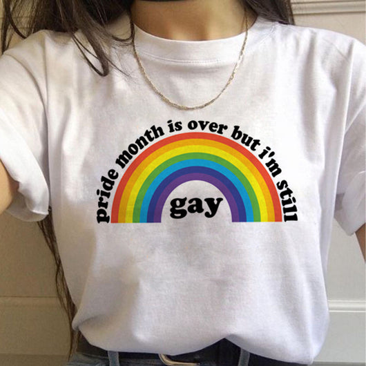 Playera Orgullo Gay Arcoíris para Mujer - Manga Corta - Image 13