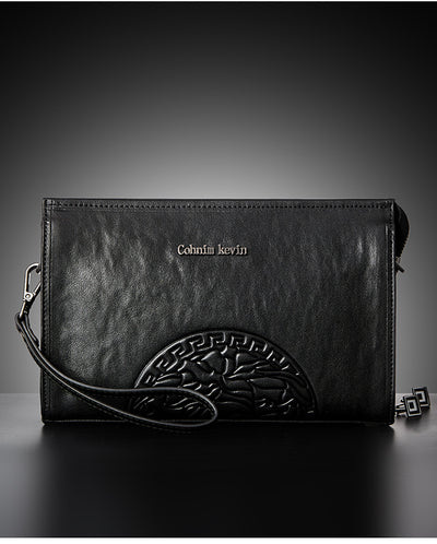 Bolso Mensajero de Cuero Personalizado para Hombre - Image 12