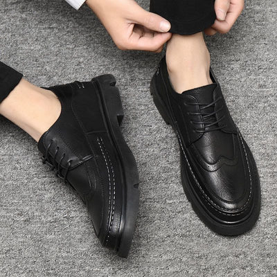 Zapatos de Cuero para Hombre Transpirables - Estilo Business Casual Elegante