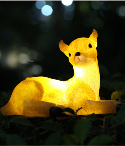 Lámpara Solar Decorativa con Forma de Animal para Jardín - Image 25